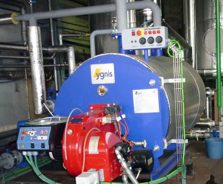 Caldera de calentamiento de 407 kw